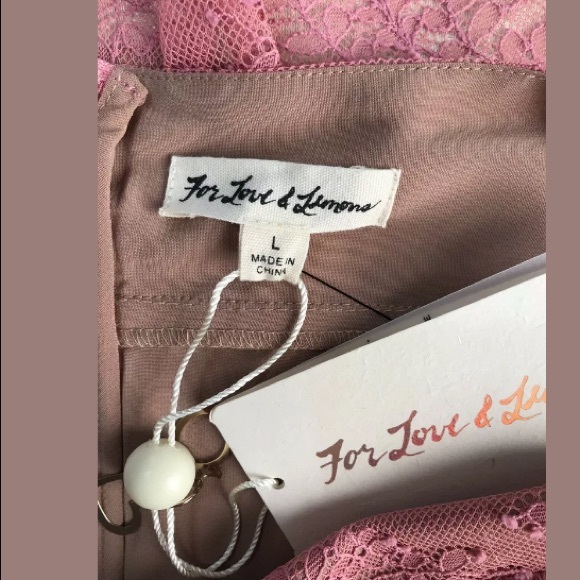 FOR LOVE AND LEMONS Bianca Mini Skirt Size Large - Picture 6 of 8